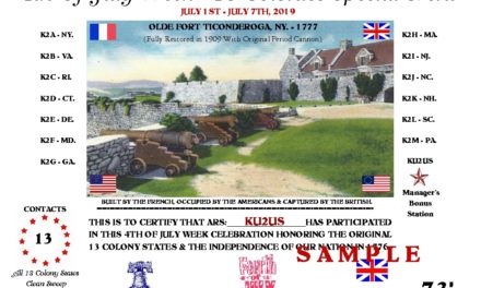 13 Colonies Amateur Radio Contest