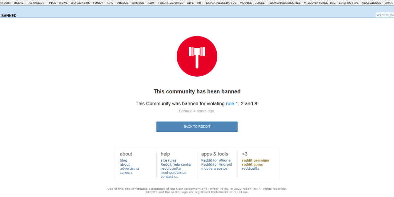 Reddit Censorship, or “When Hating Someone for their Identity is
