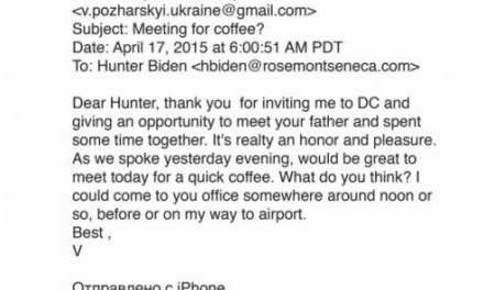 It’s Not About Hunter – It Is About Joe