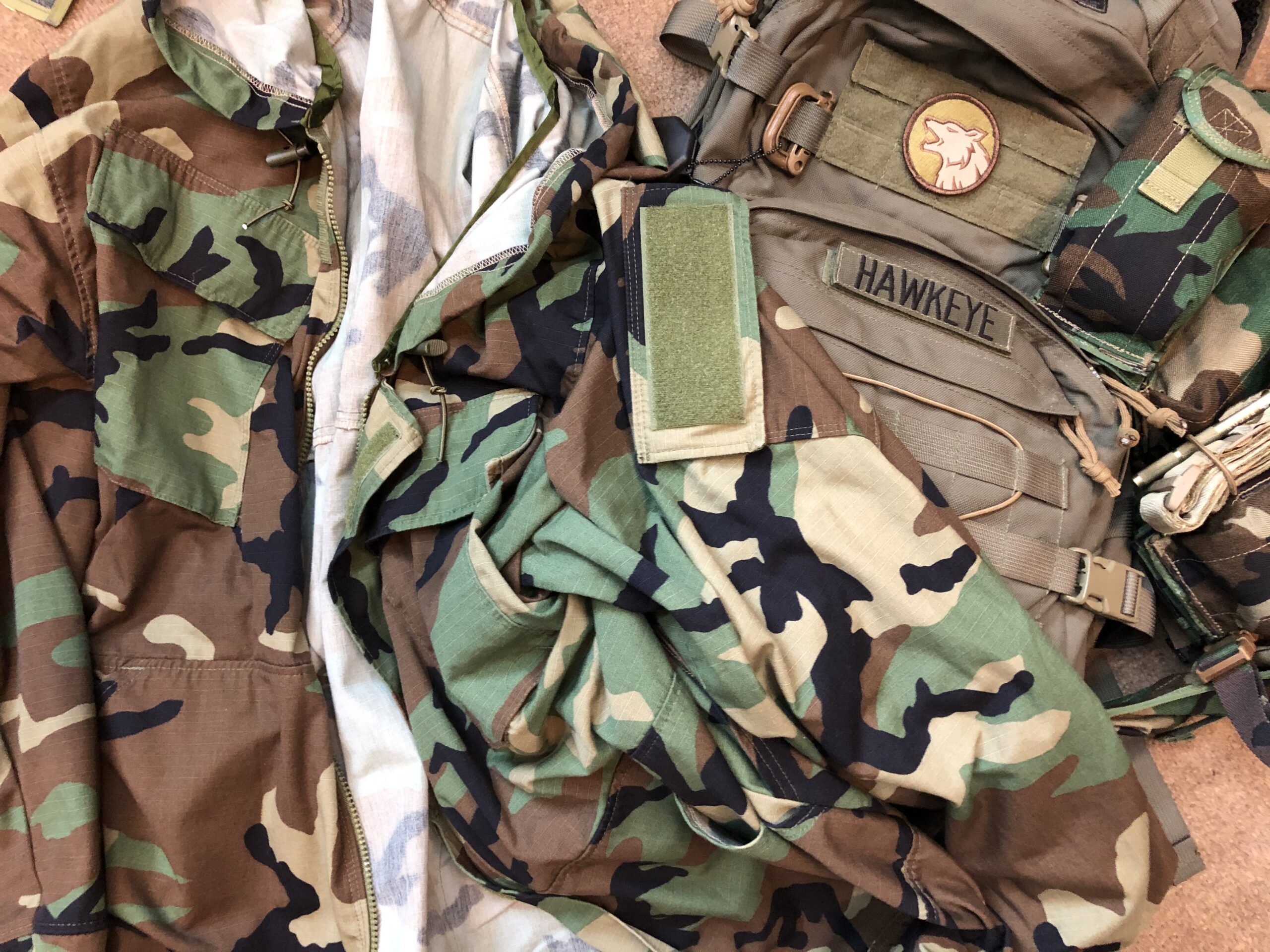 New 0241 Tactical Smock Lite in OSW. American Partisan