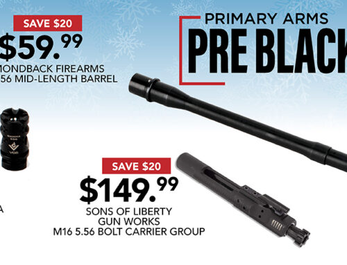 BLACK FRIDAY DEALS: PRIMARY ARMS