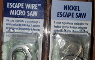 Micro Escape Saw and Nickel Escape Saw