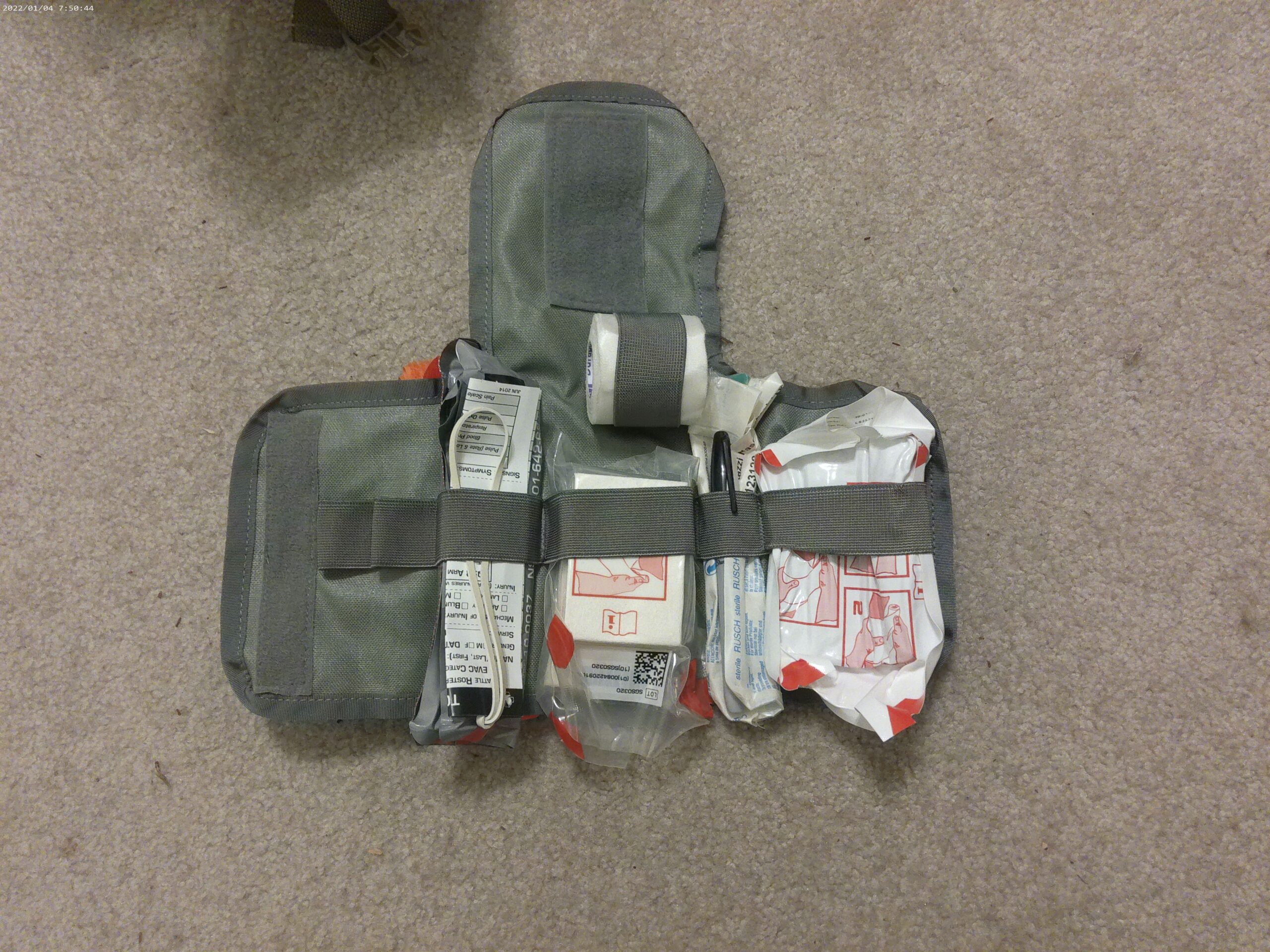 An inexpensive and easy way to carry medical gear American Partisan