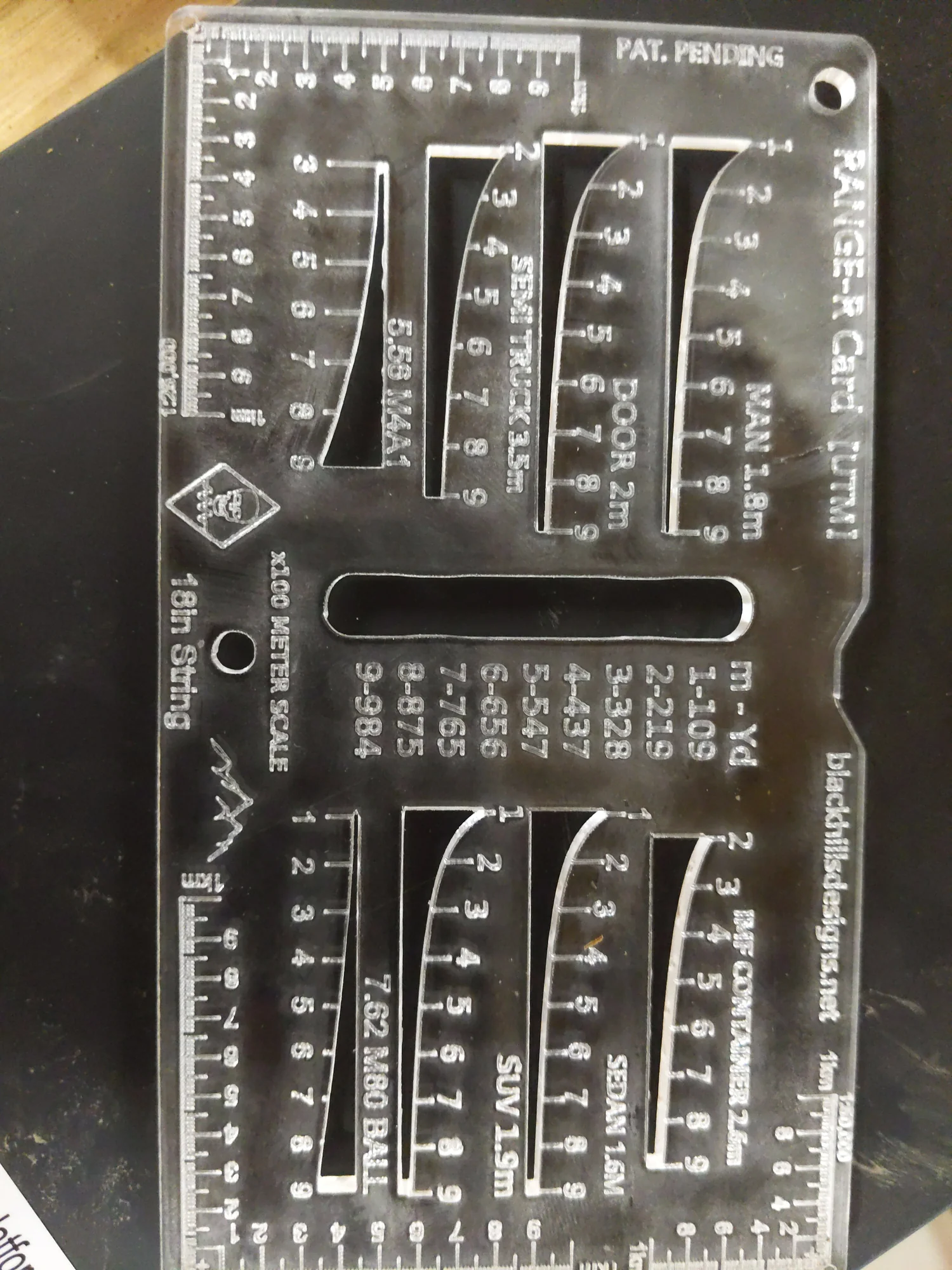 The All-New Brushbeater Range-R Card - American Partisan