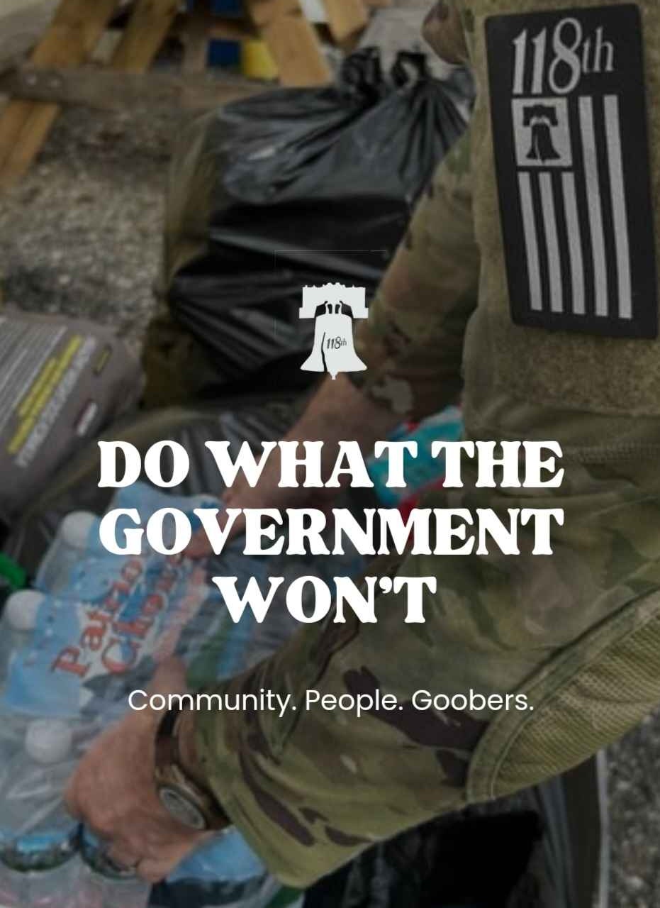 Volunteers from the 118th ruck supplies into East Tennessee - American ...